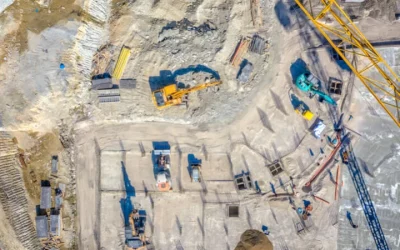 How Drones Revolutionise Material Stockpile Management in Construction